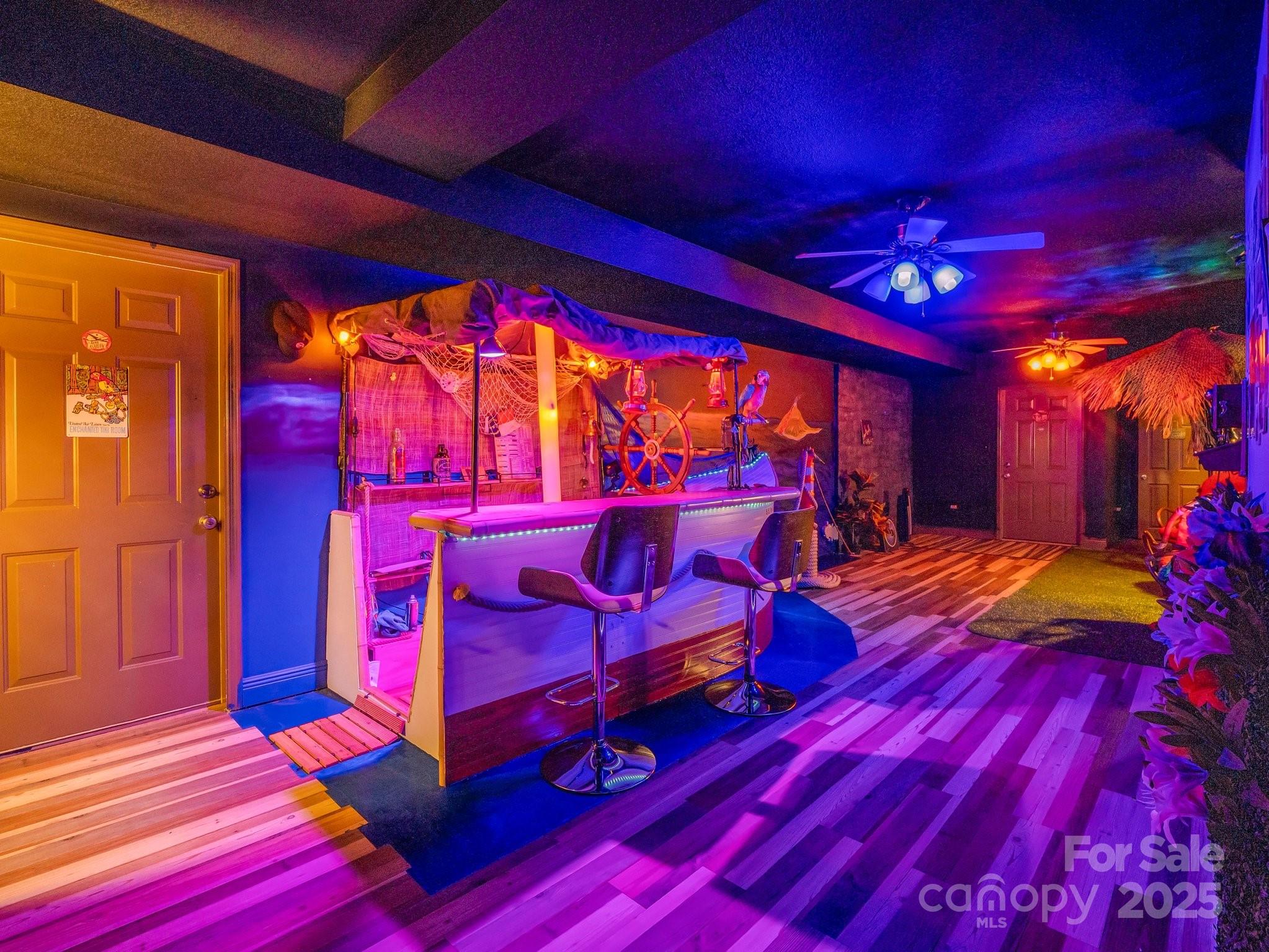 124 Shadow View Drive Leicester, NC 28748 - Photo 32 of 41 a bed room with a bed and a lamp