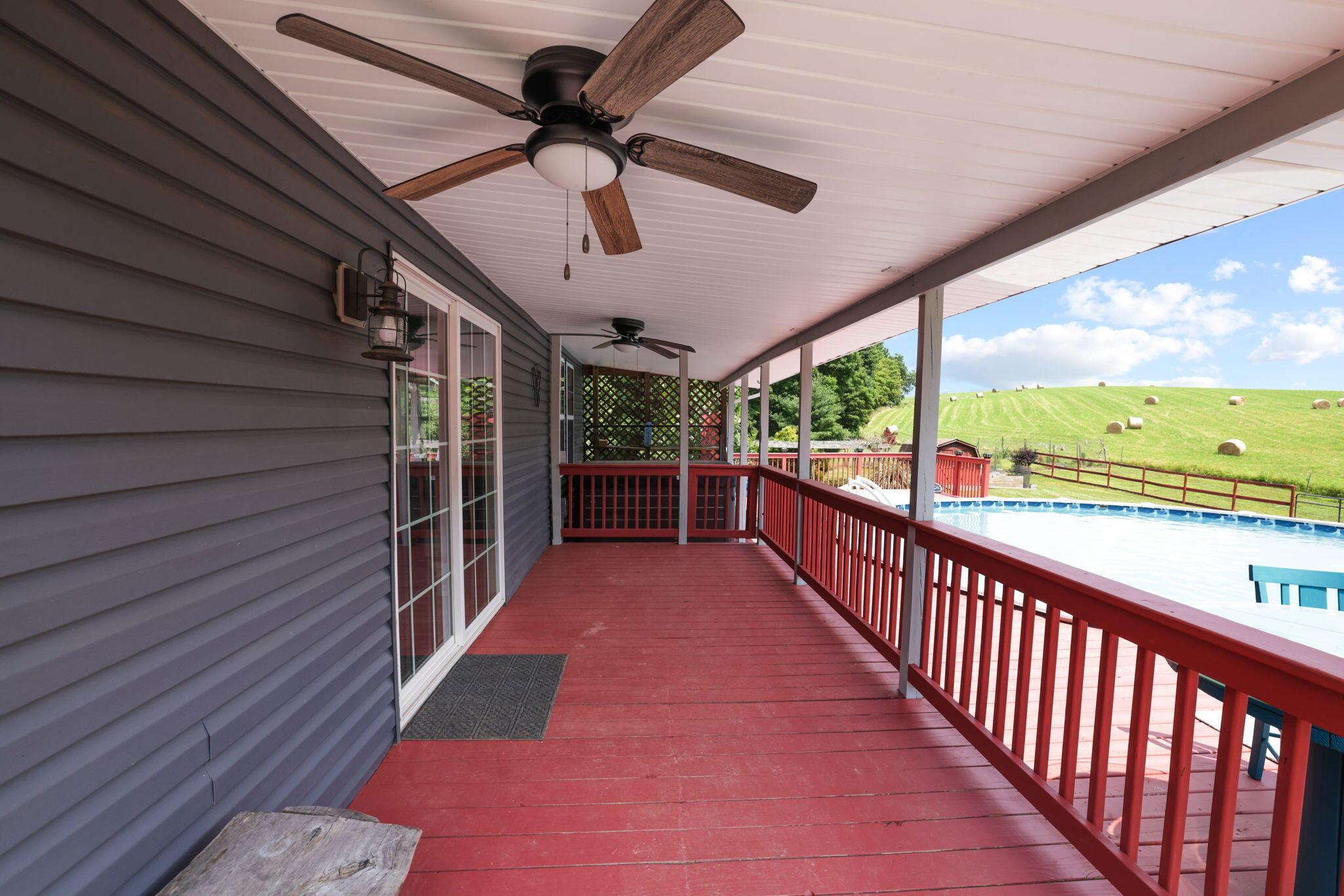 24629 Huffines Road Rockbridge, OH 43149 - Photo 34 of 46 Side Porch W-Hot Tub & Pool