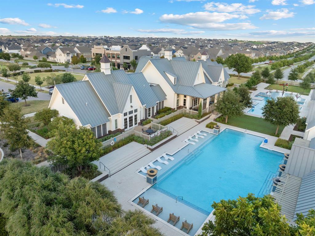 2425 Robin Way Northlake, TX 76247 - Photo 35 of 40 an aerial view of residential houses with outdoor space and ocean view