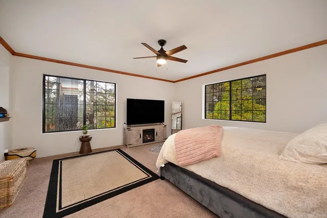 a workspace with a window