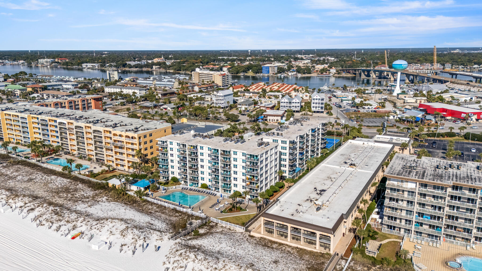 1114 Santa Rosa Boulevard, Unit 309 Fort Walton Beach, FL 32548 - Photo 49 of 52 an aerial view of city