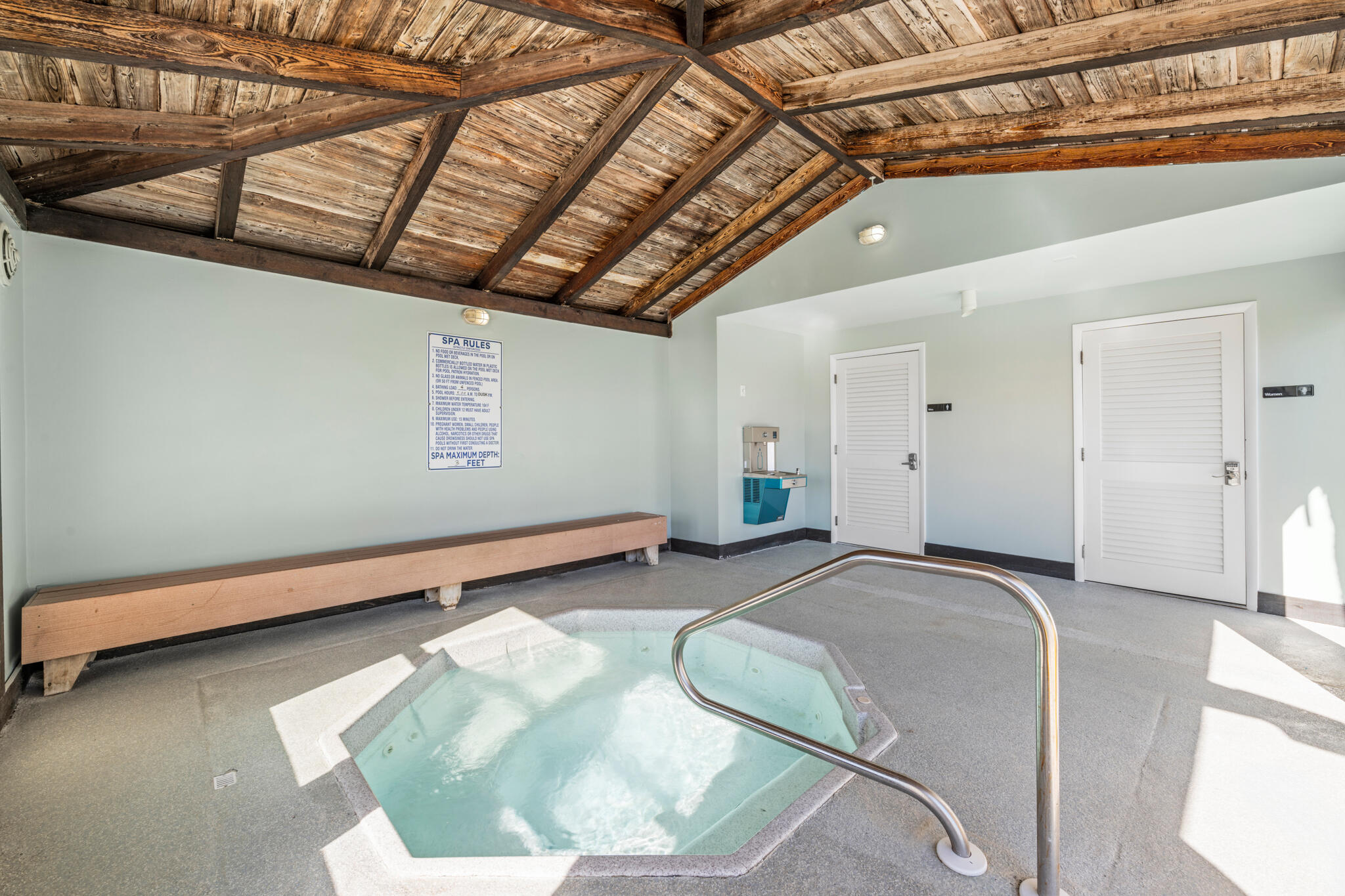 1114 Santa Rosa Boulevard, Unit 309 Fort Walton Beach, FL 32548 - Photo 50 of 52 a view of a room with gym equipment