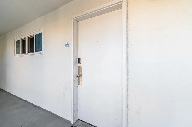 a view of an entryway