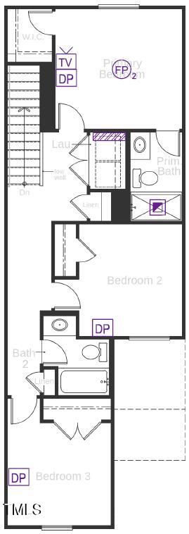 2204 Rabbitbrush Street Durham, NC 27704 - Photo 16 of 21 a picture of a floor plan