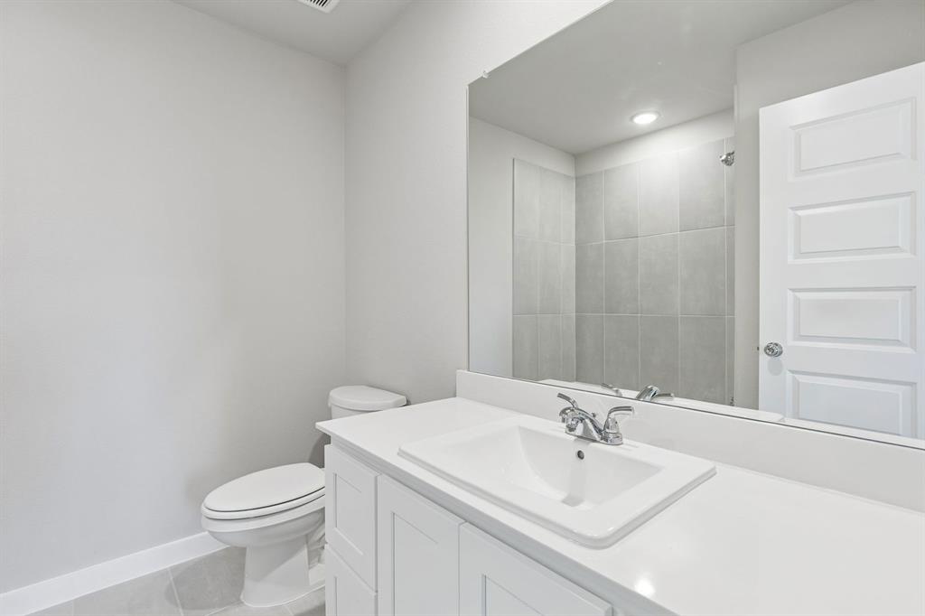 7716 Kingfisher Road Aubrey, TX 76227 - Photo 36 of 39 Bathroom in the Holden home plan by Trophy Signature Homes – REPRESENTATIVE PHOTO