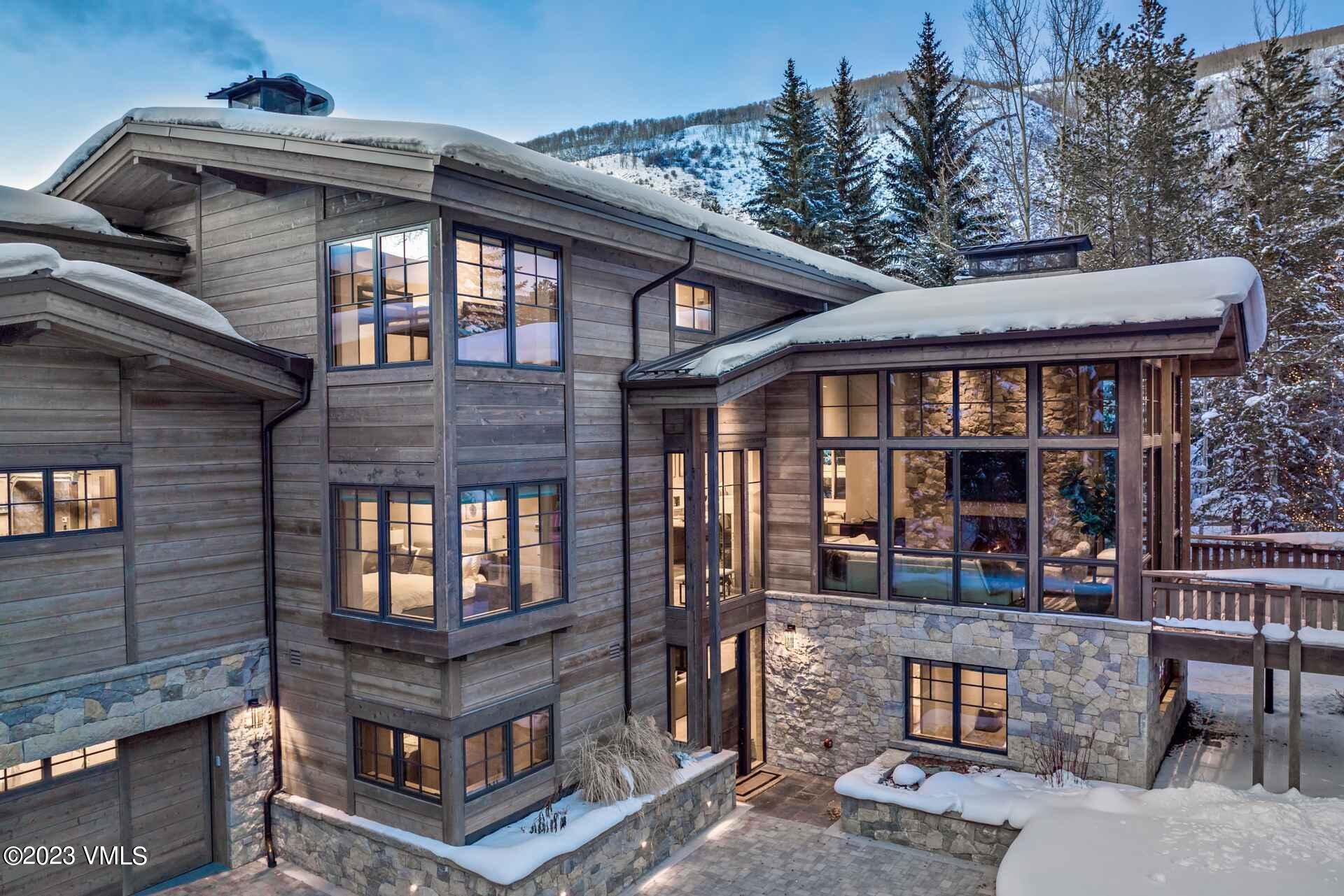 1033 Homestake Circle Vail, CO 81657 - Photo 30 of 30 a front view of a house with balcony