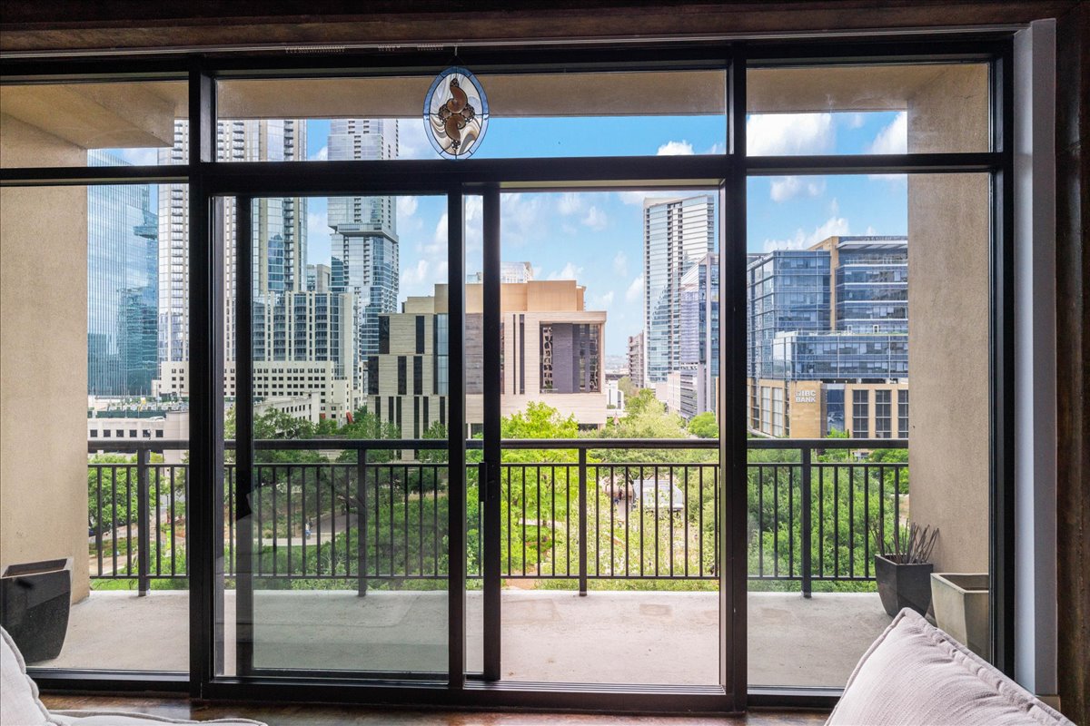 311 West 5th Street, Unit 703 Austin, TX 78701 - Photo 14 of 30 a view of a porch and a window