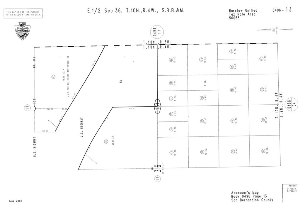 0 Wagner Road Hinkley, CA 92347 - Photo 1 of 1 Gallery Image 1