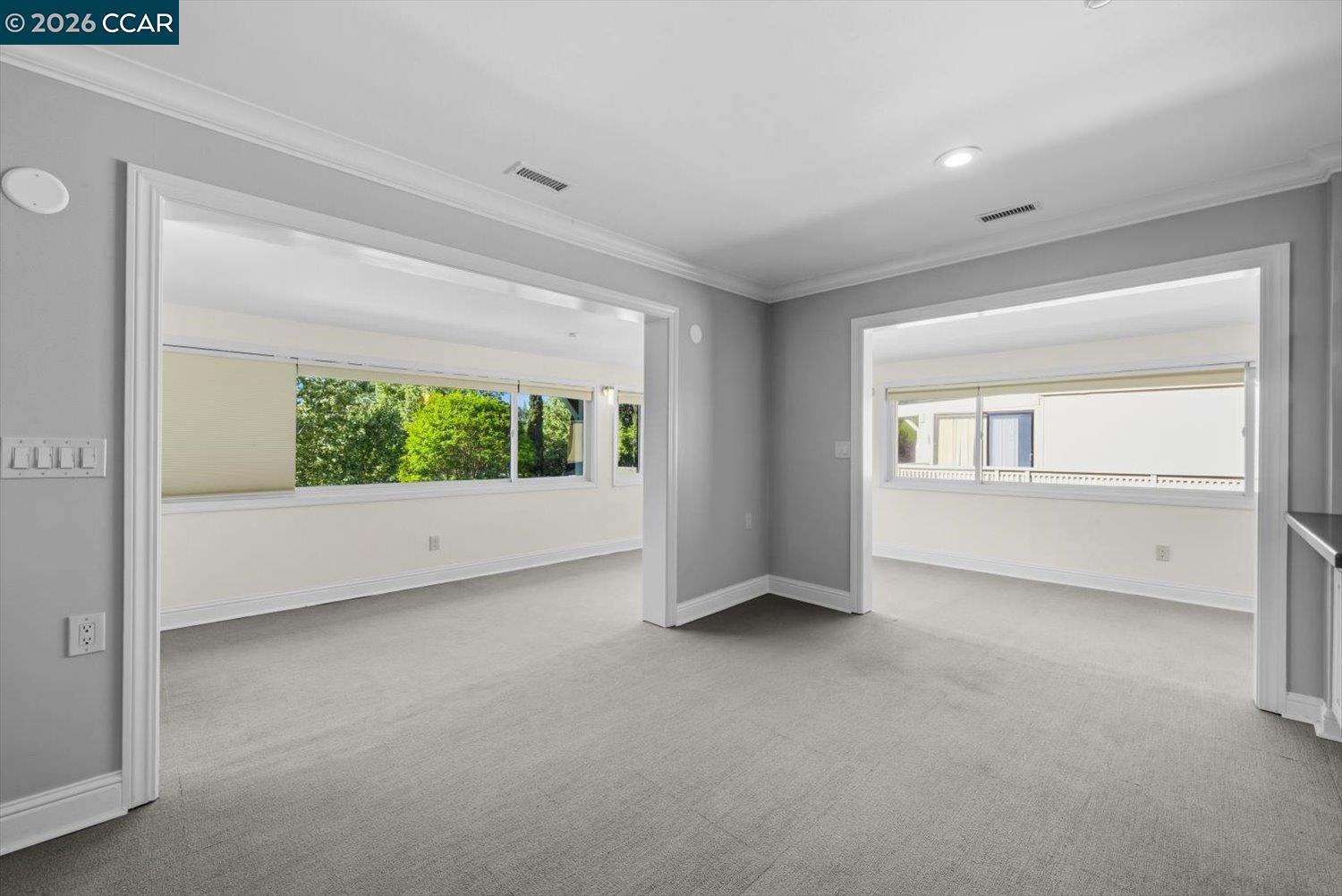 2741 Golden Rain Road, Unit 7 Walnut Creek, CA 94595 - Photo 22 of 60 a view of an empty room with a window