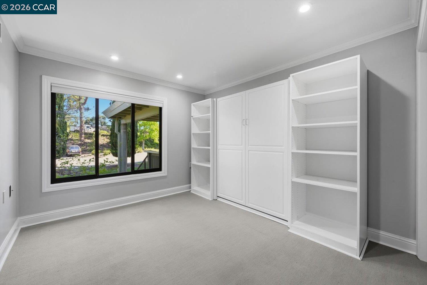 2741 Golden Rain Road, Unit 7 Walnut Creek, CA 94595 - Photo 30 of 60 a view of an empty room with a window