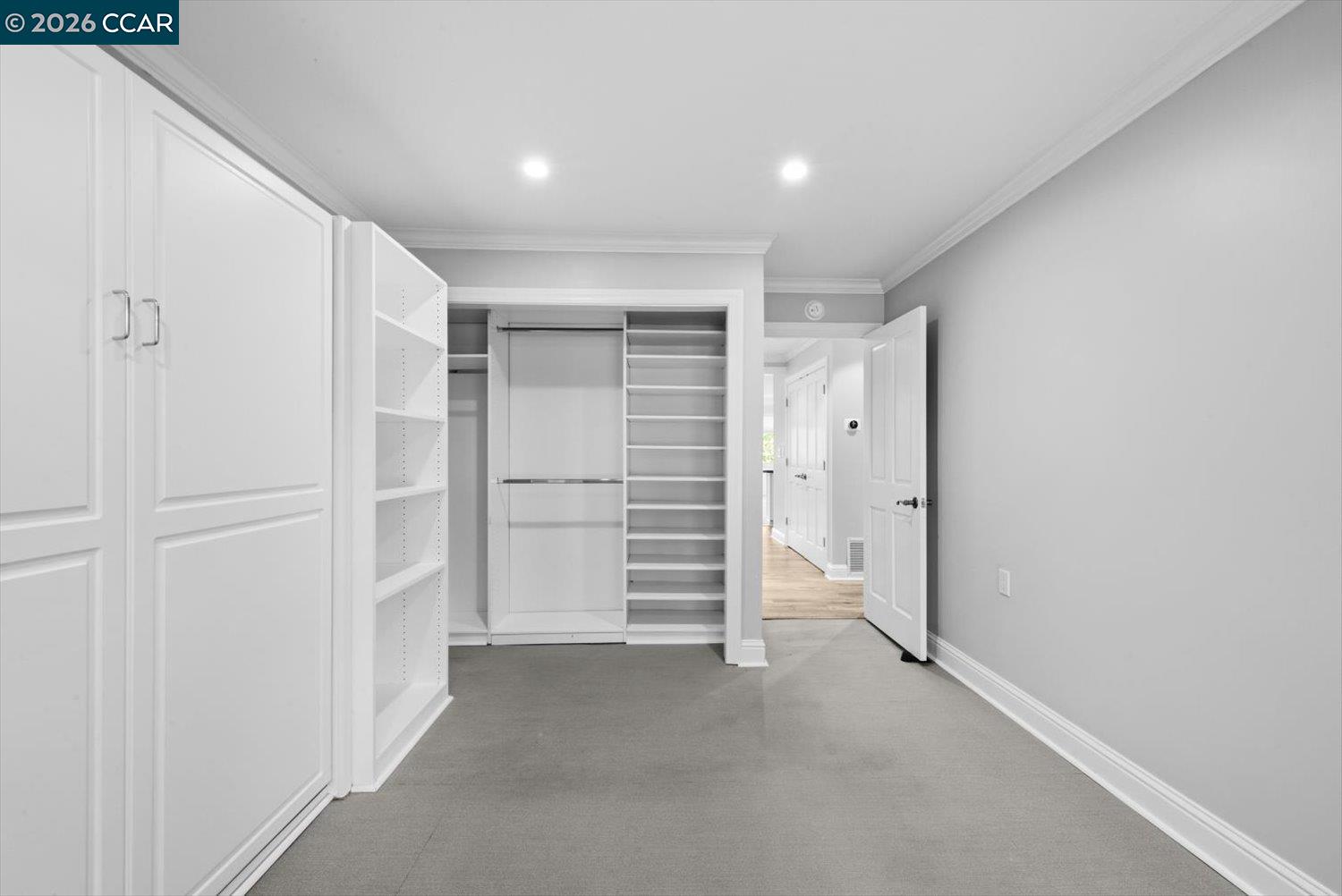 2741 Golden Rain Road, Unit 7 Walnut Creek, CA 94595 - Photo 31 of 60 a view of walk in closet with white walls