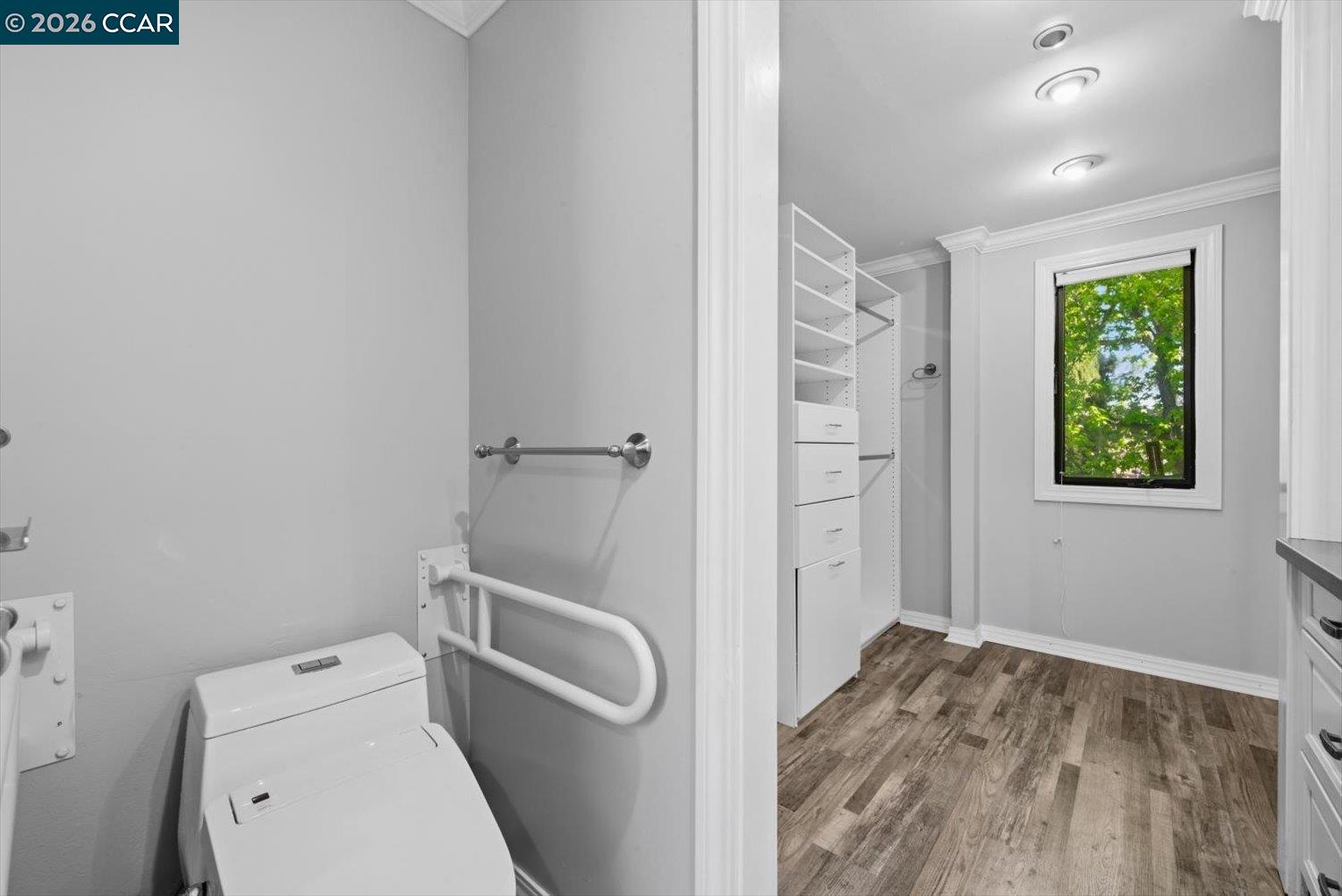 2741 Golden Rain Road, Unit 7 Walnut Creek, CA 94595 - Photo 43 of 60 a bathroom with a toilet and a shower