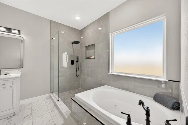 a view of a building with a yard