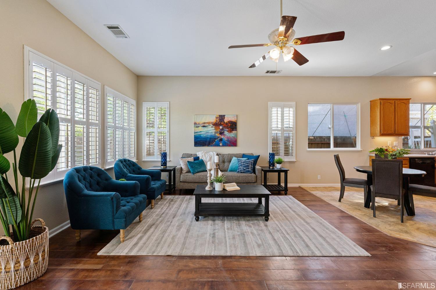1359 Oak Crest Way Antioch, CA 94531 - Photo 21 of 65 a living room with furniture and a large window