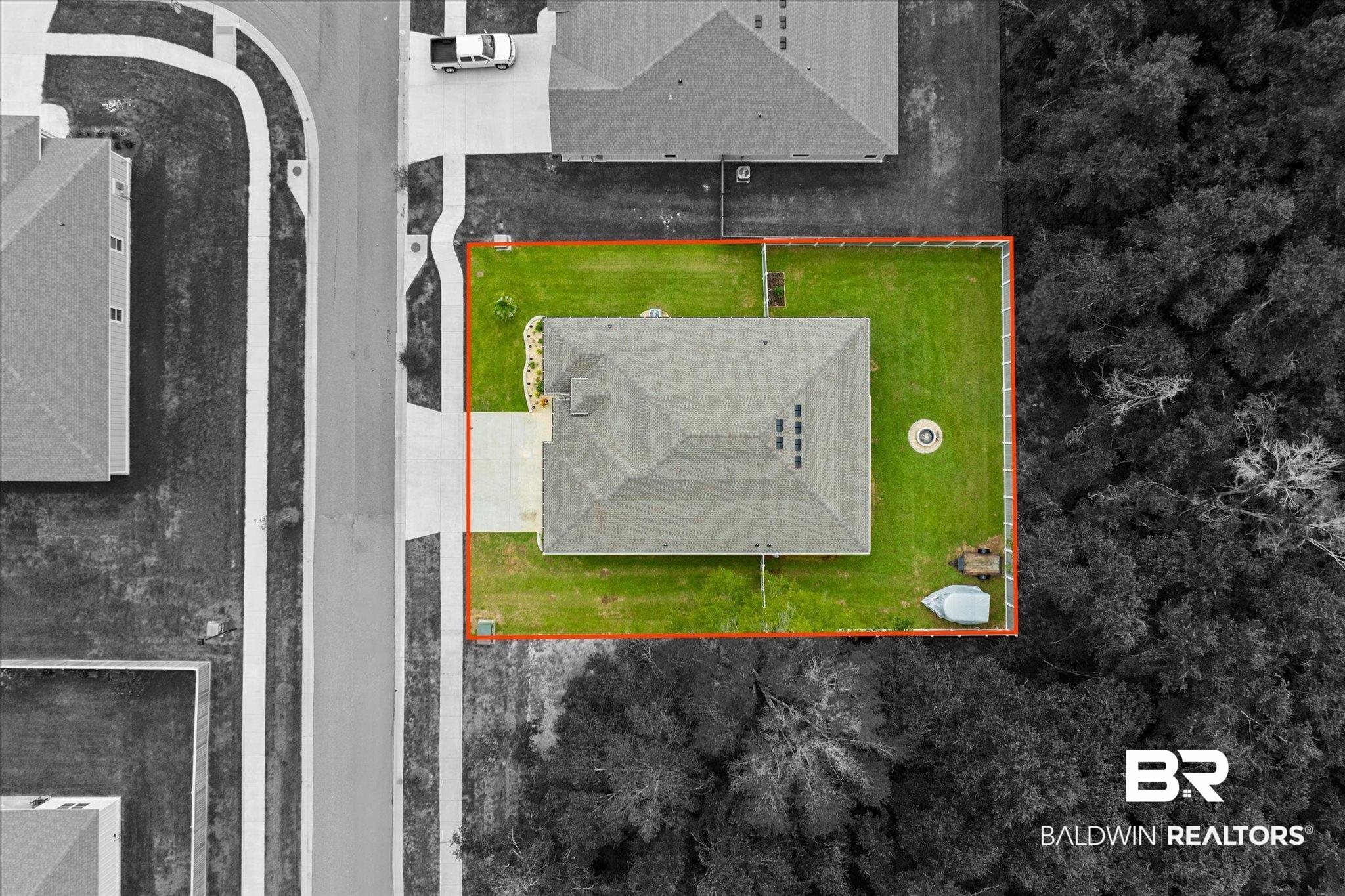 263 Bronze Street Fairhope, AL 36532 - Photo 34 of 47 Bird's eye view