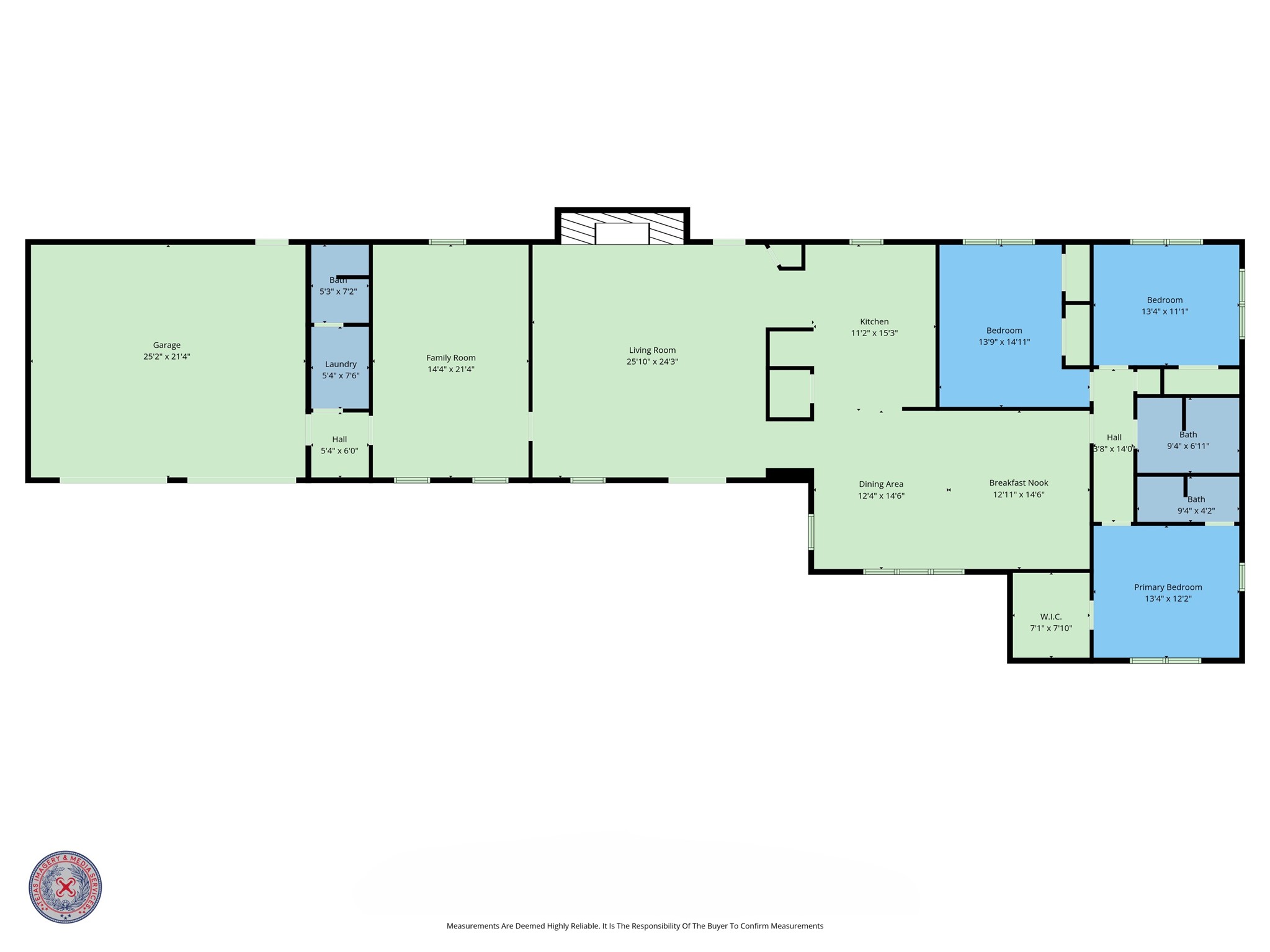 13800 West 6th Street Santa Fe, TX 77517 - Photo 35 of 35 a picture of a floor plan