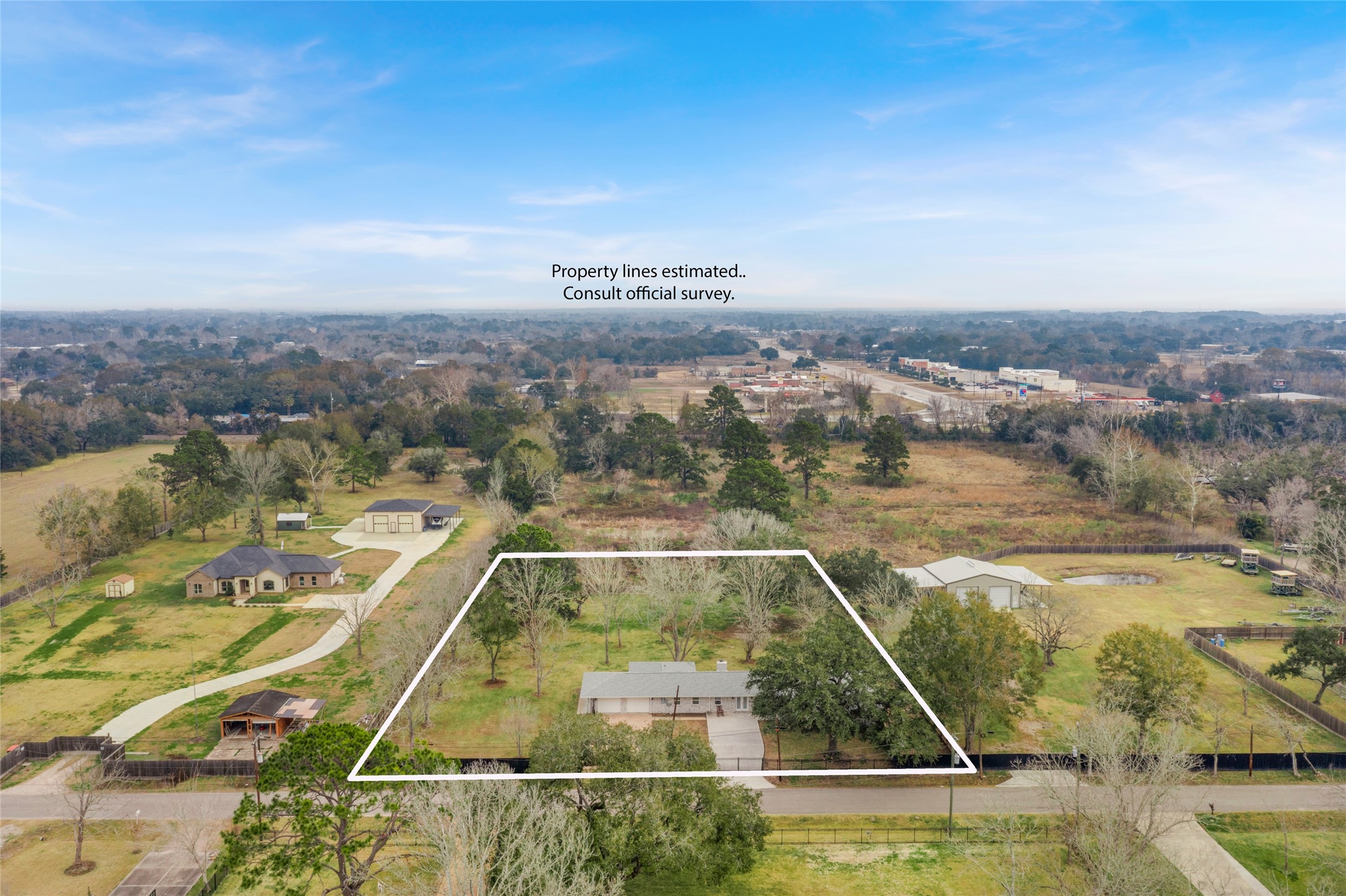 13800 West 6th Street Santa Fe, TX 77517 - Photo 7 of 35 a view of a swimming pool with a lake view