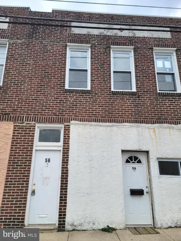 a view of a brick wall