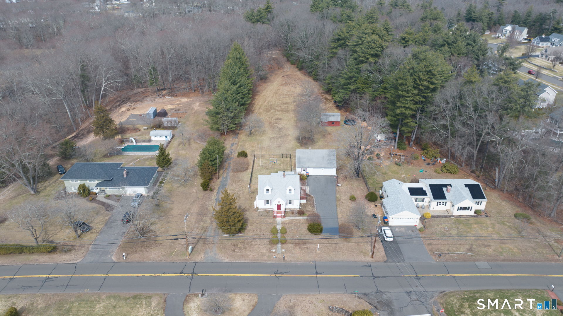 791 Prospect Street Southington, CT 06479 - Photo 1 of 1 an aerial view of residential houses with outdoor space