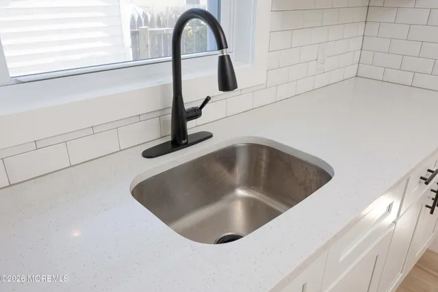 a close view of utility room