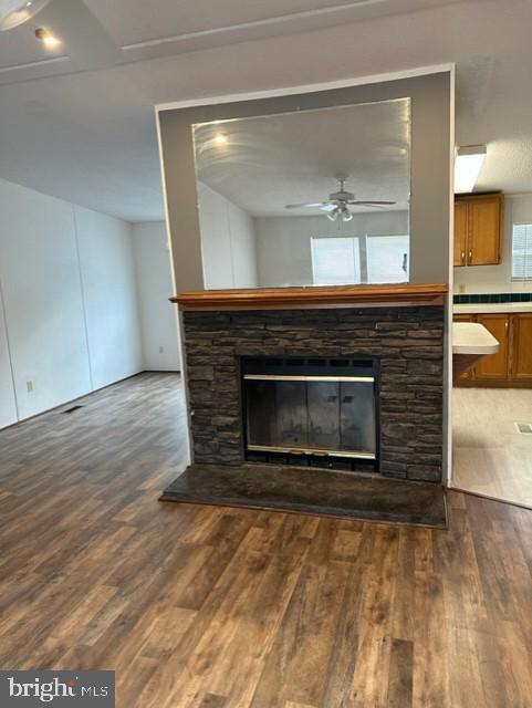 4065 Chalklevel Road Louisa, VA 23093 - Photo 6 of 21 wood burning fireplace with mantel