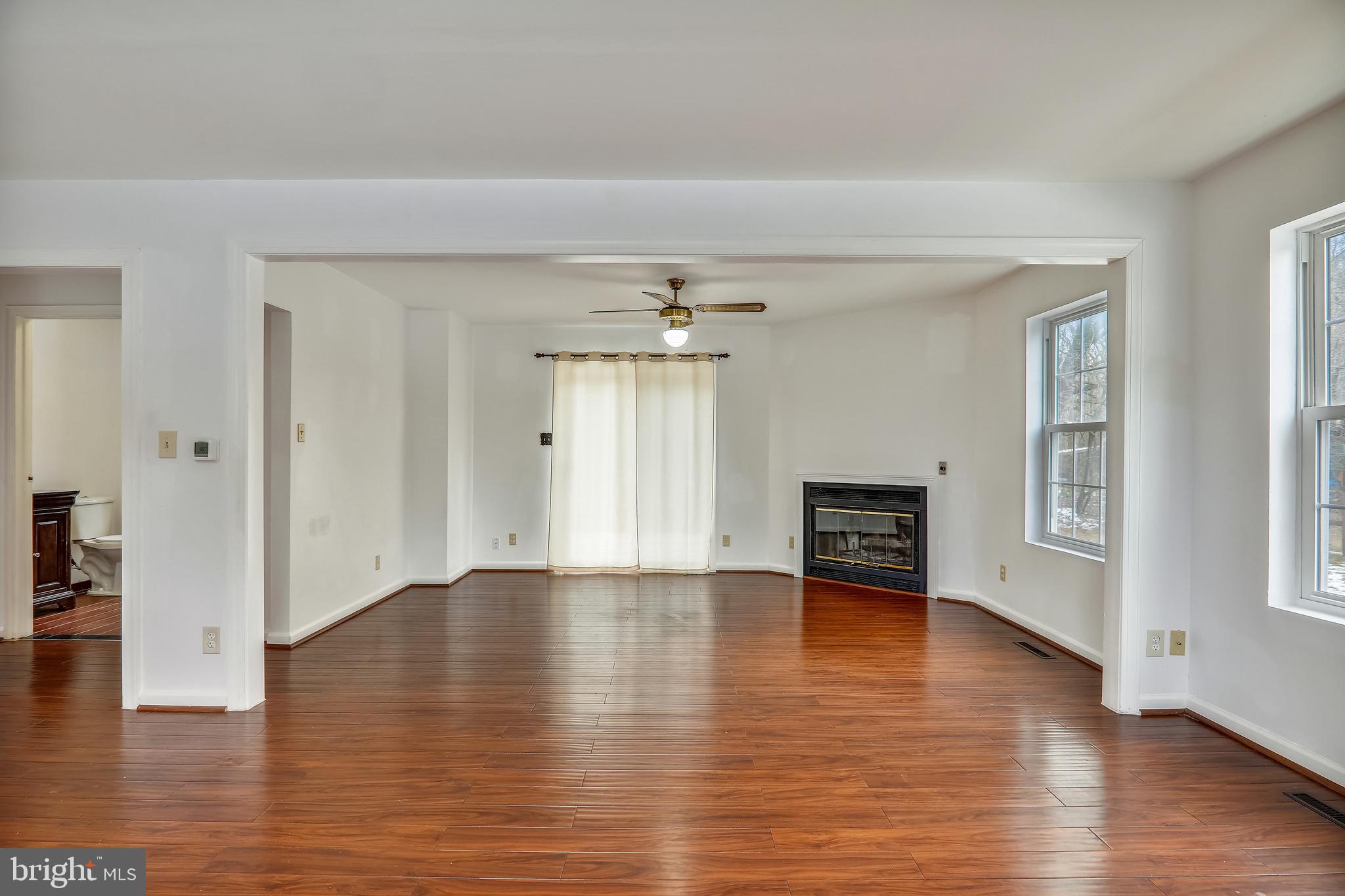 2802 Norbeck Road Silver Spring, MD 20906 - Photo 6 of 43 Great Room has sliding doors to the rear deck