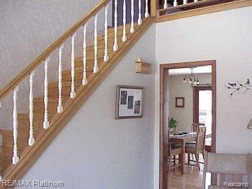 328 Francis Road Howell, MI 48843 - Photo 18 of 20 stairs.jpg