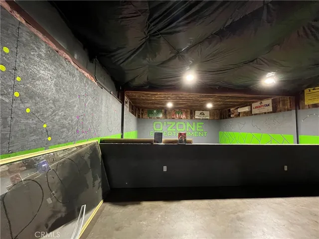 a view of outdoor space with seating