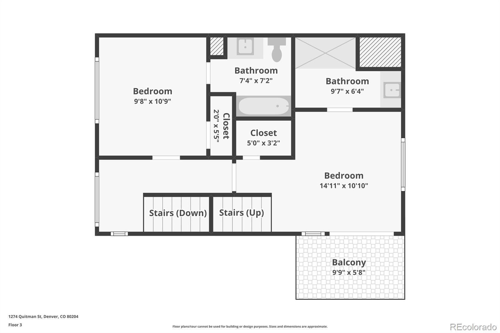 1274 Quitman Street, Unit 6 Denver, CO 80204 - Photo 49 of 50 a picture of a book in a white refrigerator
