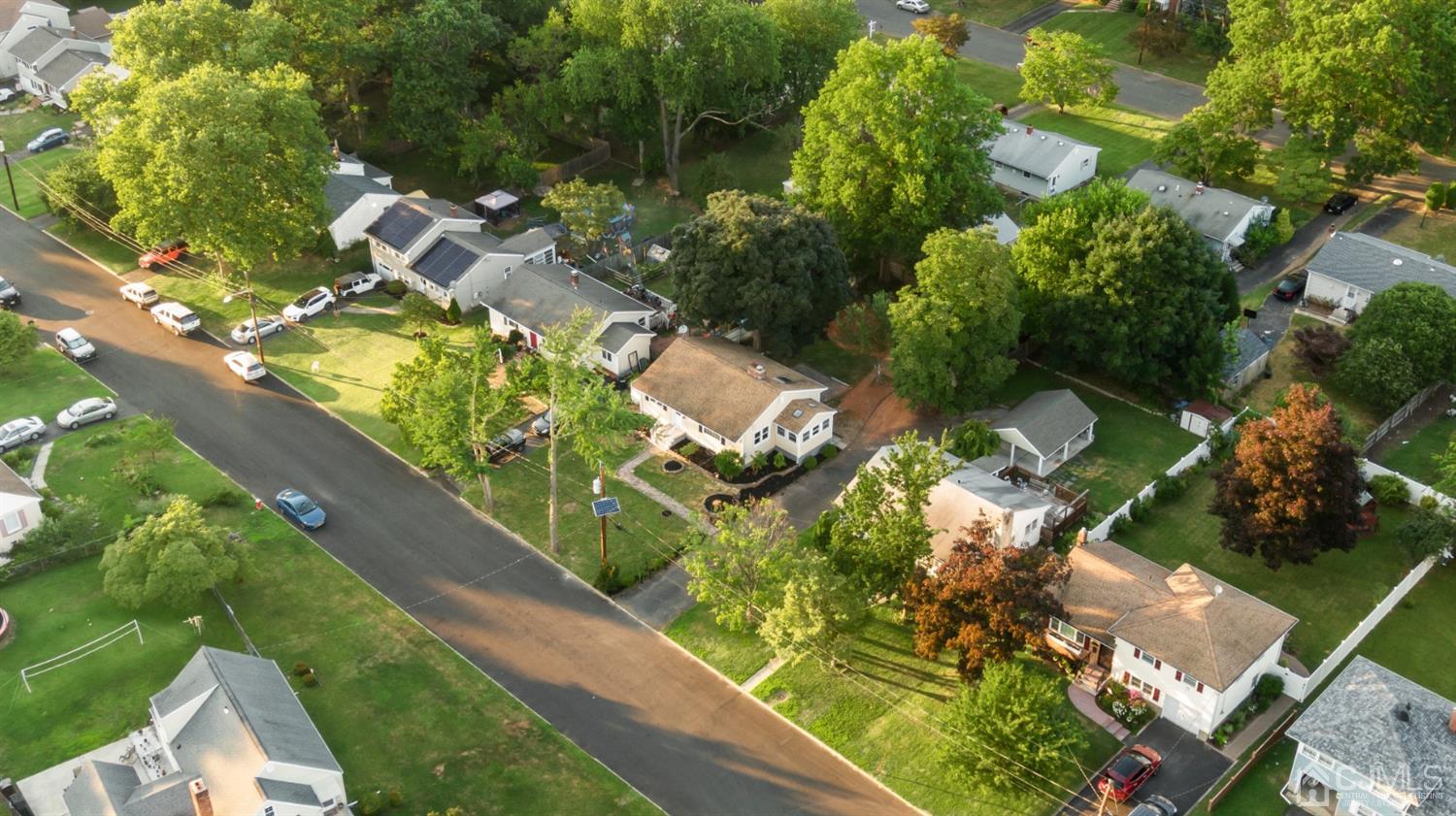 282 Lawrence Avenue North Plainfield, NJ 07063 - Photo 25 of 27 an aerial view of a residential houses with outdoor space