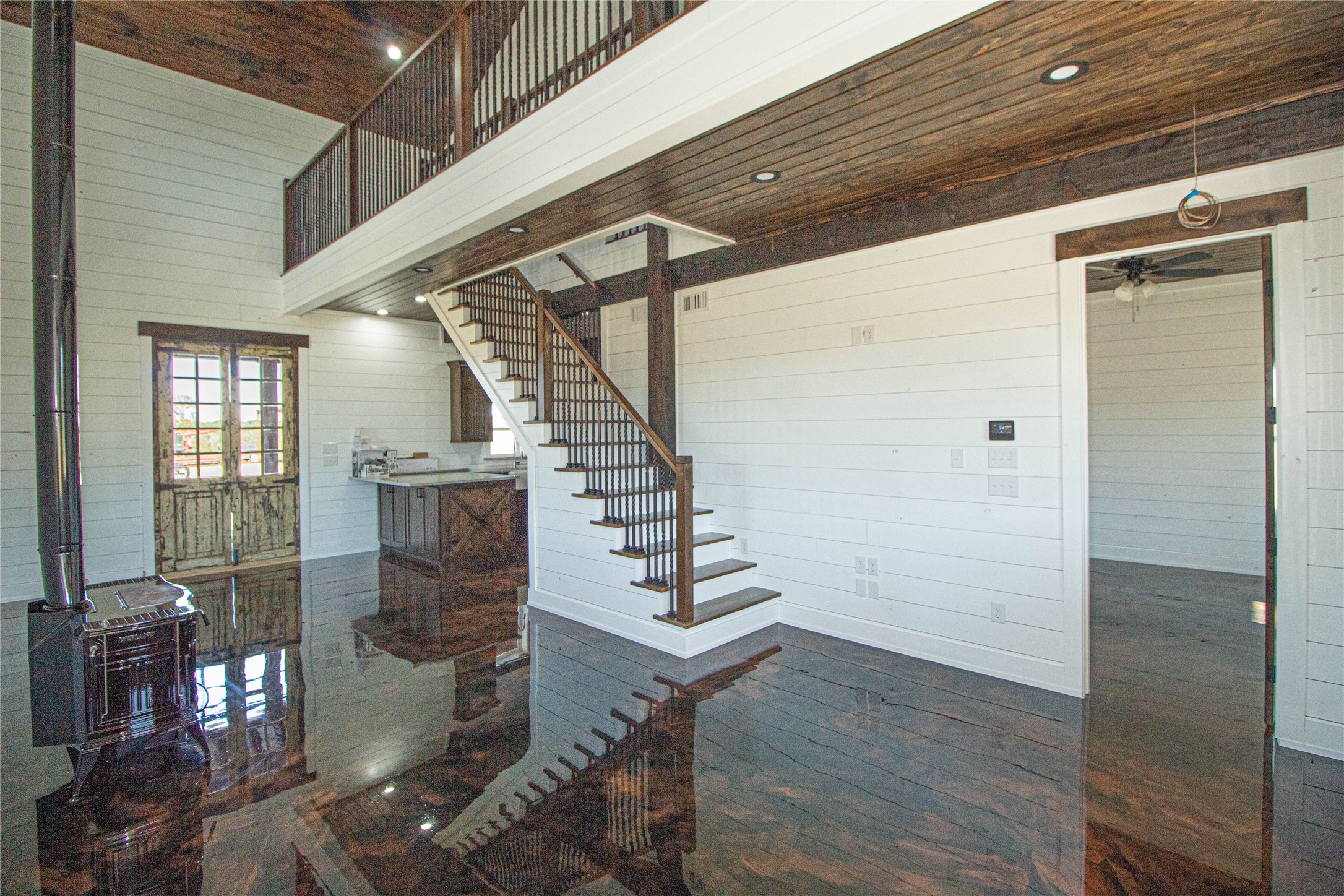 1275 Castlewood Road Livingston, TX 77351 - Photo 38 of 50 a view of entryway and hall with wooden floor