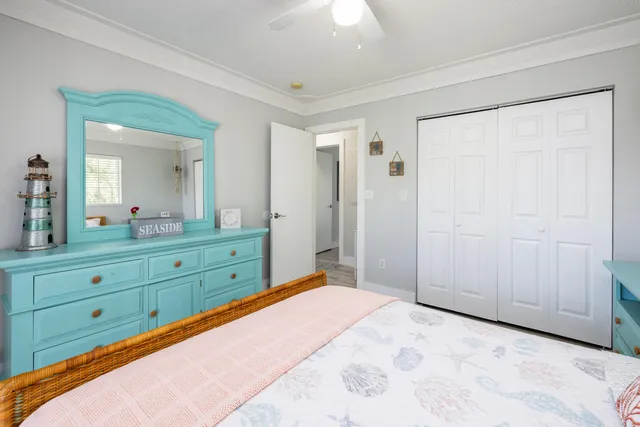 a very nice looking room with a large window