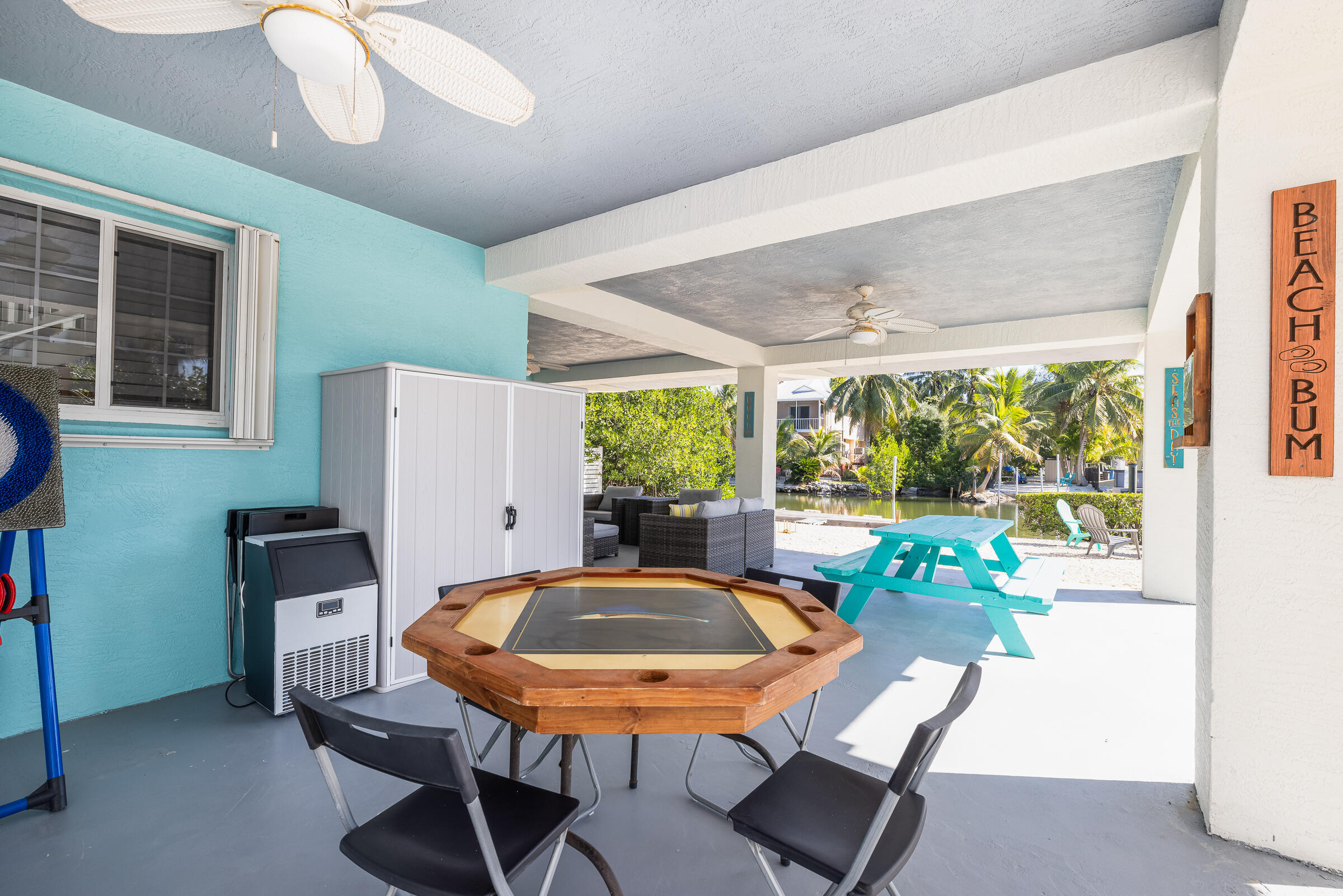 18 Bounty Lane Key Largo, FL 33037 - Photo 53 of 73 a view of a dining room with furniture window and outside view