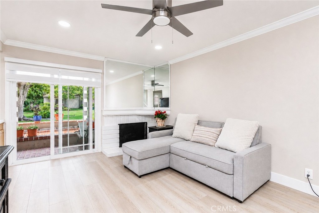 6401 Nohl Ranch Road, Unit 3 Anaheim, CA 92807 - Photo 25 of 48 Family room to patio