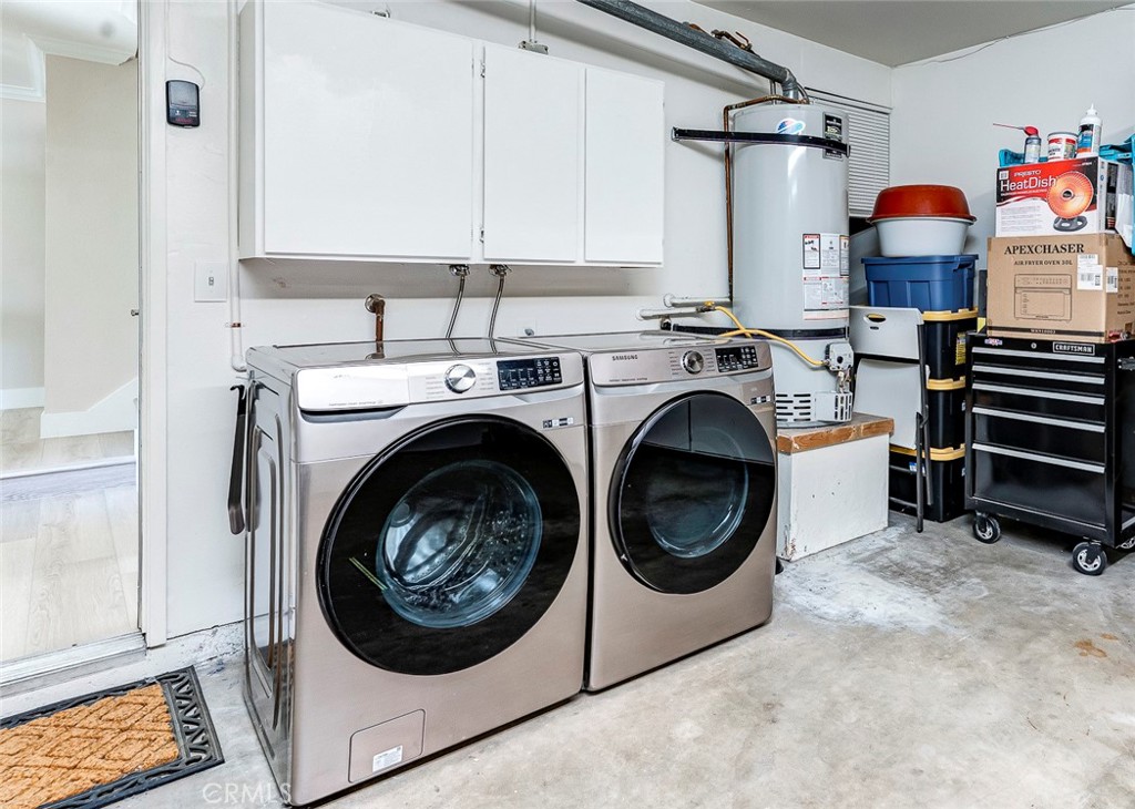 6401 Nohl Ranch Road, Unit 3 Anaheim, CA 92807 - Photo 47 of 48 Laundry in garage