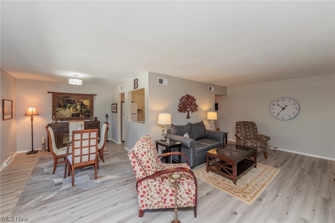 1750 Wagar Road, Unit 206 Rocky River, OH 44116 - Photo 7 of 33 Living room / dining room area
