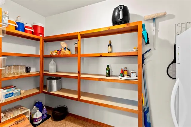 a view of storage room