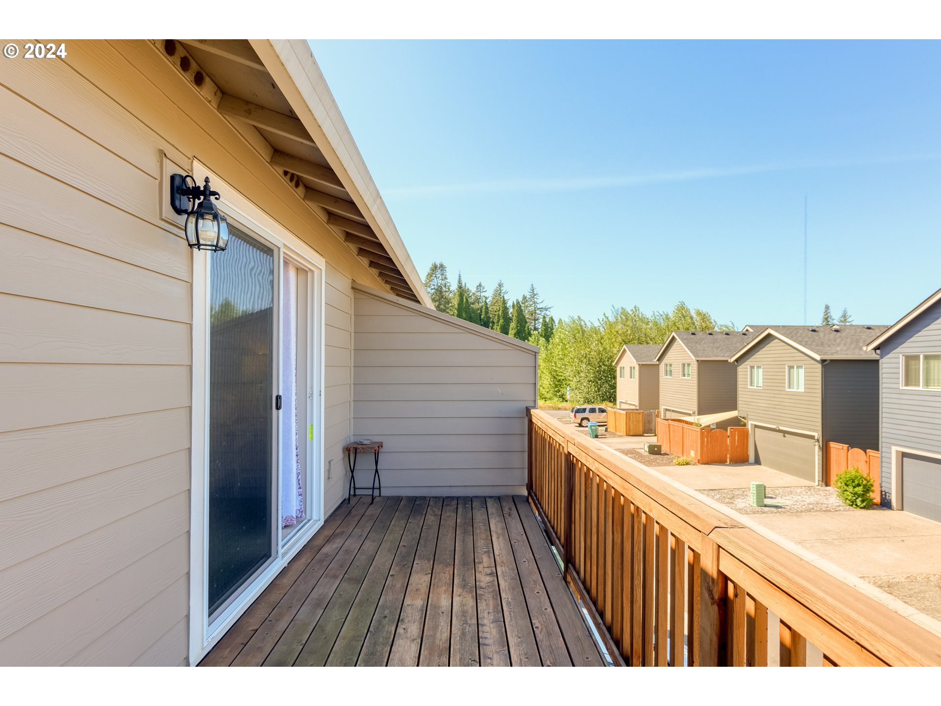 2183 Southeast 19th Street Gresham, OR 97080 - Photo 24 of 26 a view of a house with wooden deck