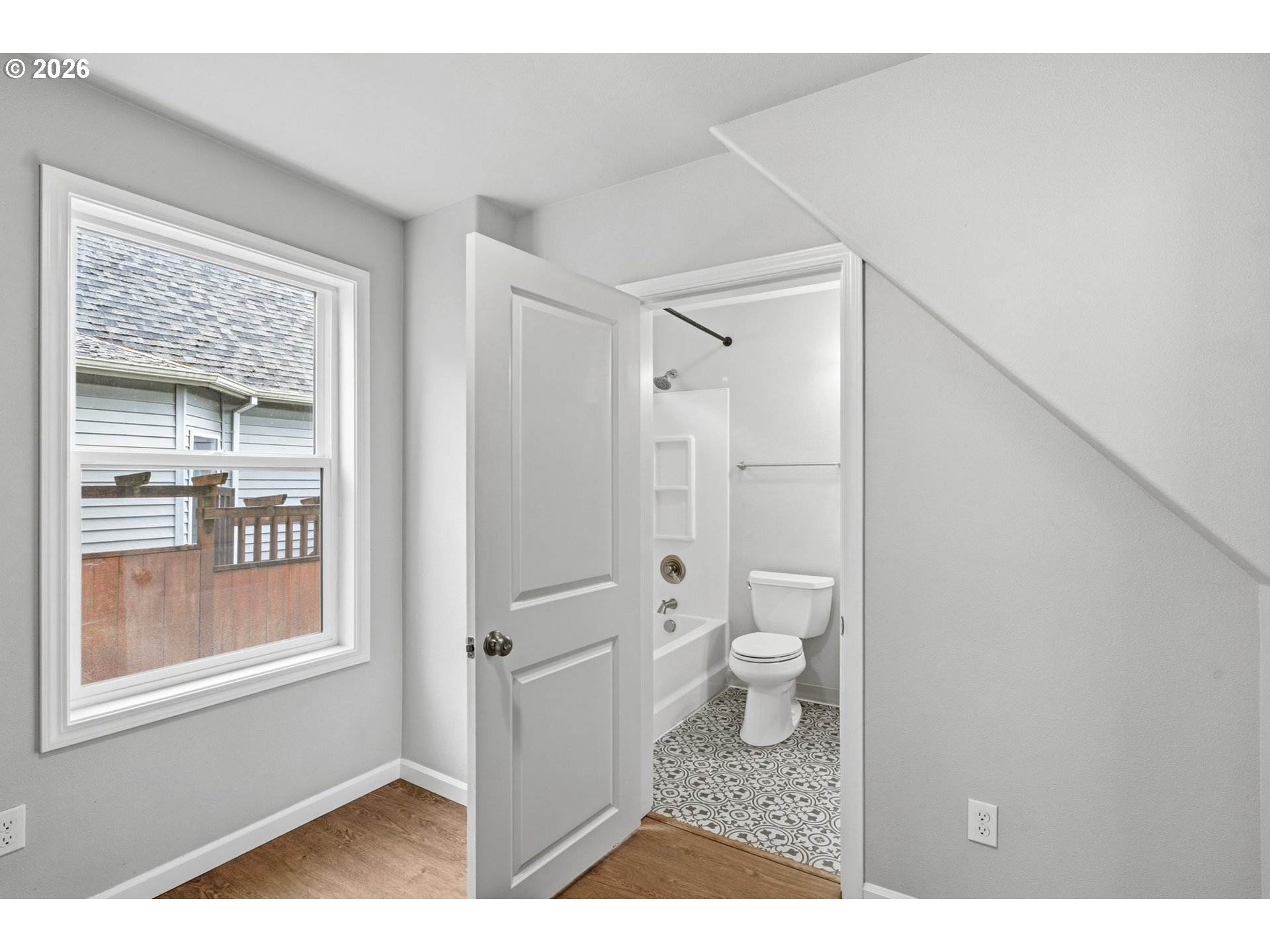 10505 Northwest 2nd Street Portland, OR 97231 - Photo 13 of 39 a bathroom with a toilet and a shower