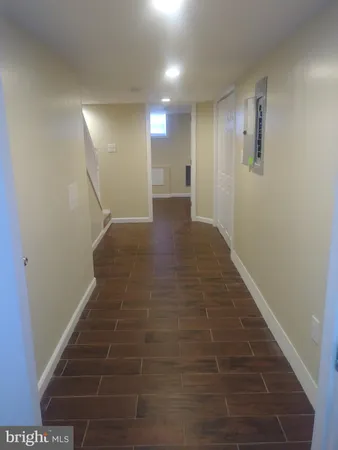 a bathroom with a toilet and shower