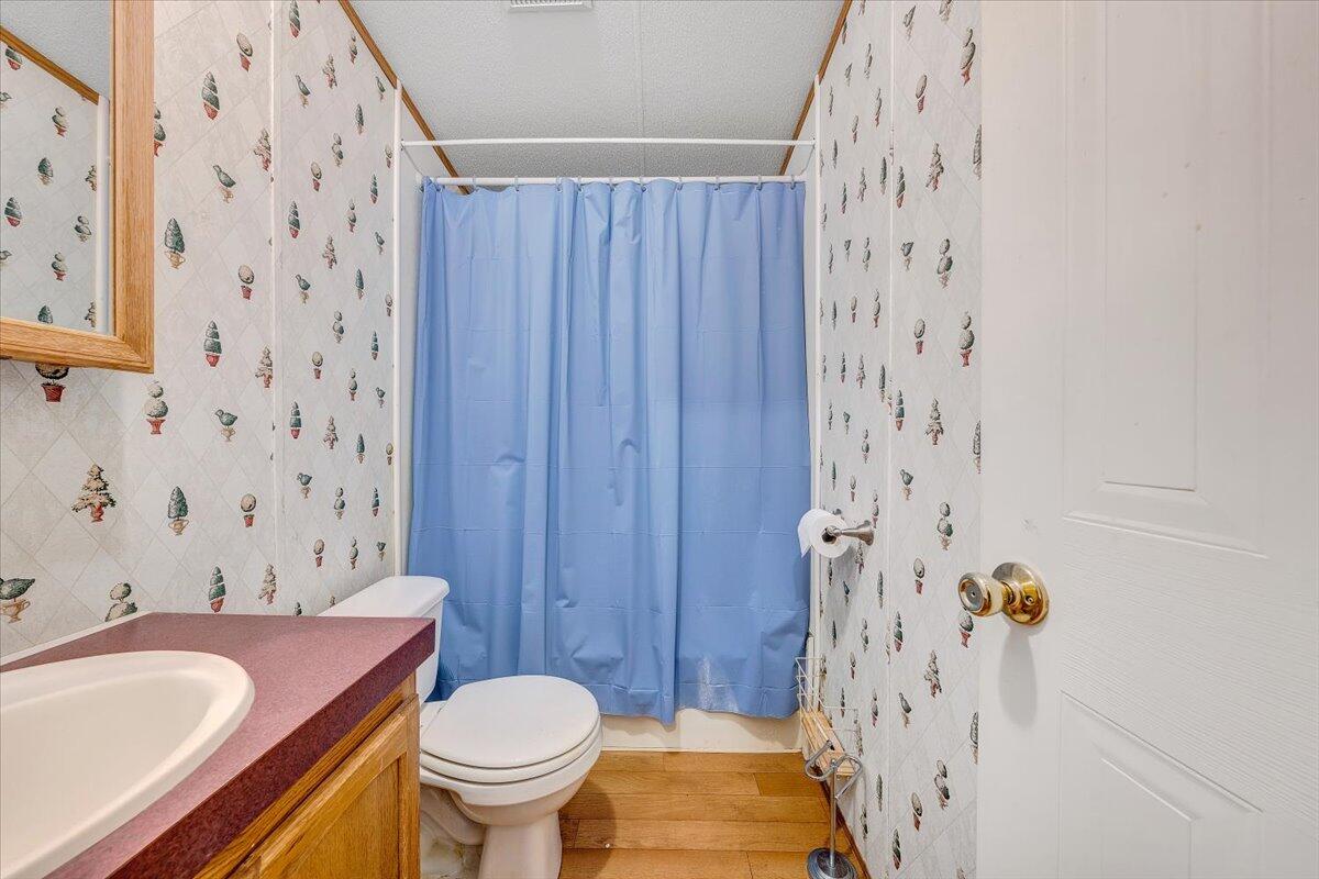 829 Moorman Mill Road Rustburg, VA 24588 - Photo 31 of 45 a bathroom with a sink toilet and shower