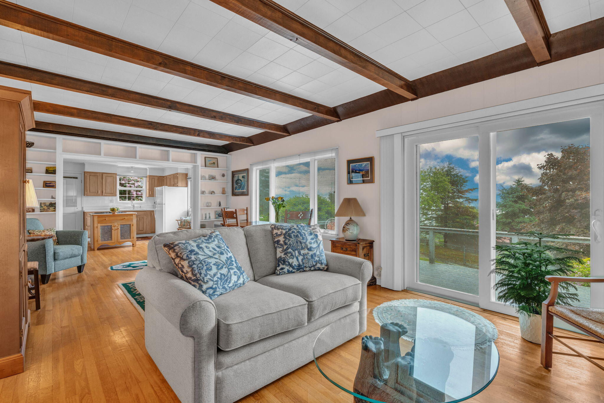247 Island Road South Thomaston, ME 04858 - Photo 20 of 38 Wood Floors in Kitchen, Living & Dining