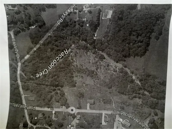 a aerial view of a house