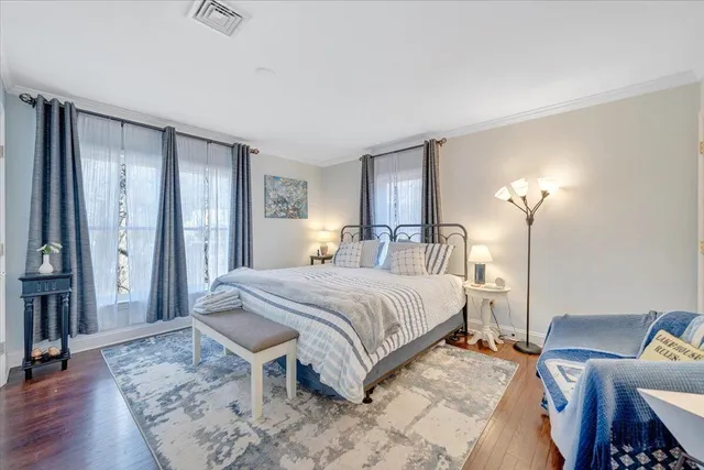 a front view of a house with entryway