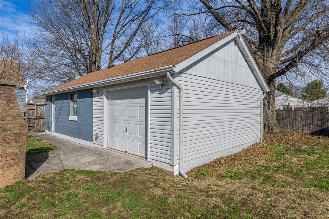 436 Marjorie Avenue Riverside, OH 45404 - Photo 31 of 34 This detached garage offers convenient parking and additional storage space.