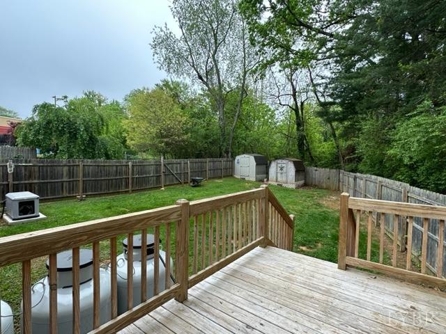 114 Coffee Road Lynchburg, VA 24503 - Photo 16 of 25 a view of deck with a yard