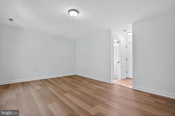 wooden floor in an empty room
