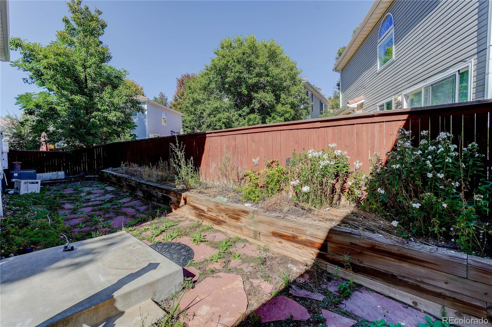 20000 East Mitchell Place, Unit 71 Denver, CO 80249 - Photo 28 of 28 a backyard of a house with lots of green space