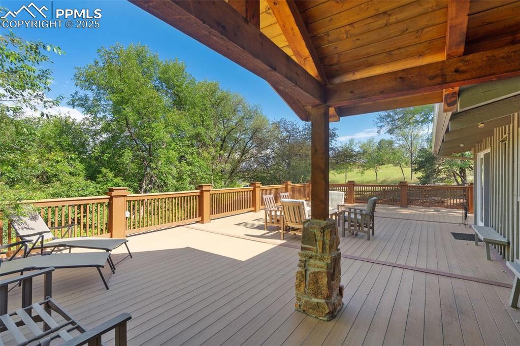 10 Haney Road Colorado Springs, CO 80906 - Photo 5 of 48 a view of deck with patio