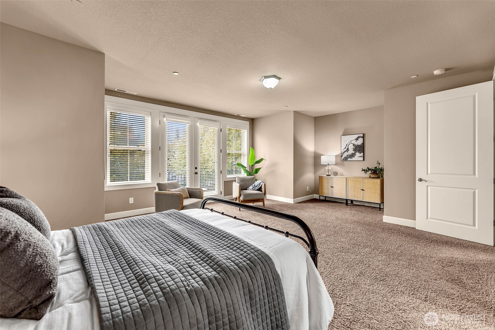 4029 Northwest 77th Avenue Camas, WA 98607 - Photo 15 of 32 a bedroom with a bed and a large window